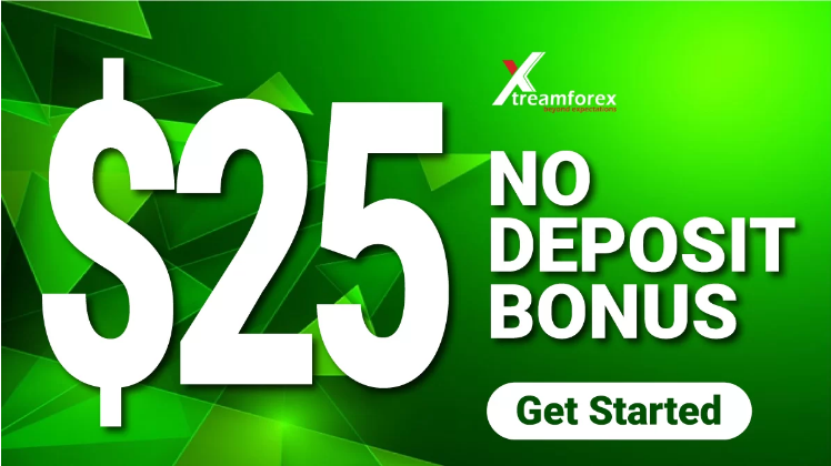 XtreamForex $25 free forex welcome no deposit bonus 