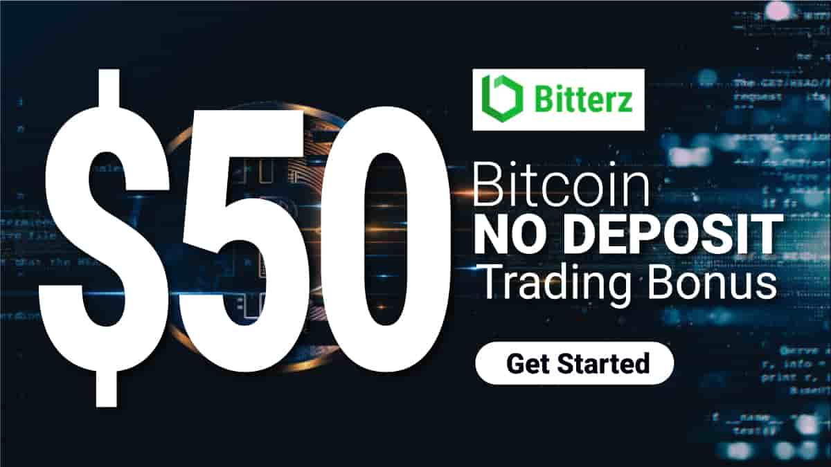 $50 Crypto No deposit Bonus by Bittrez
