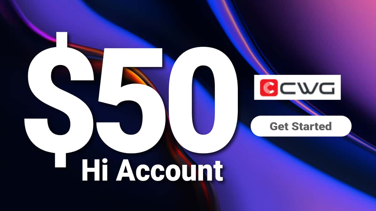 CWG Free $50 hi account no deposit bonus