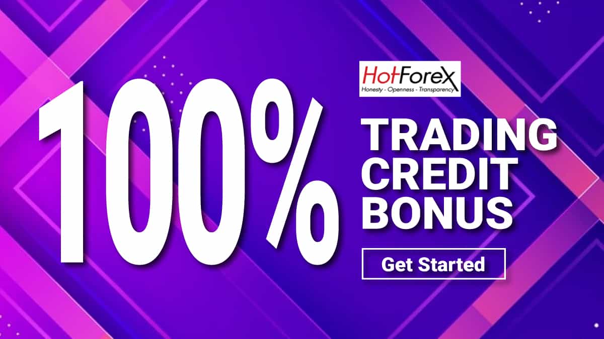 HotForex 100% Forex Credit Bonus For all clients
