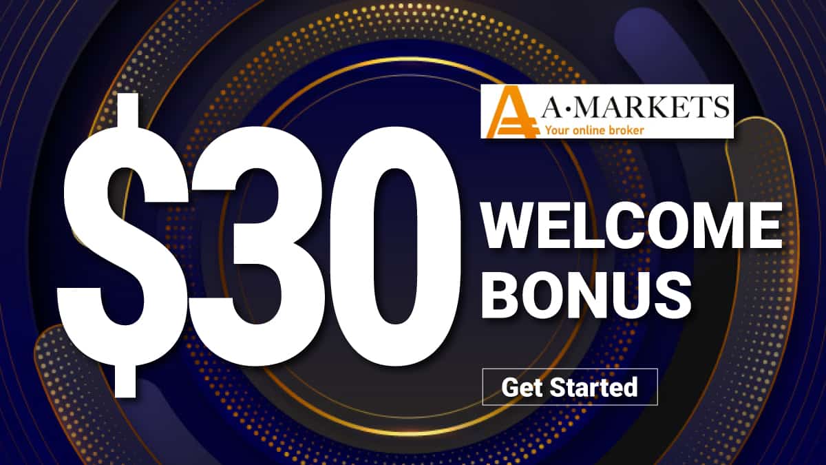 $30 Forex No Deposit Bonus By AMarkets