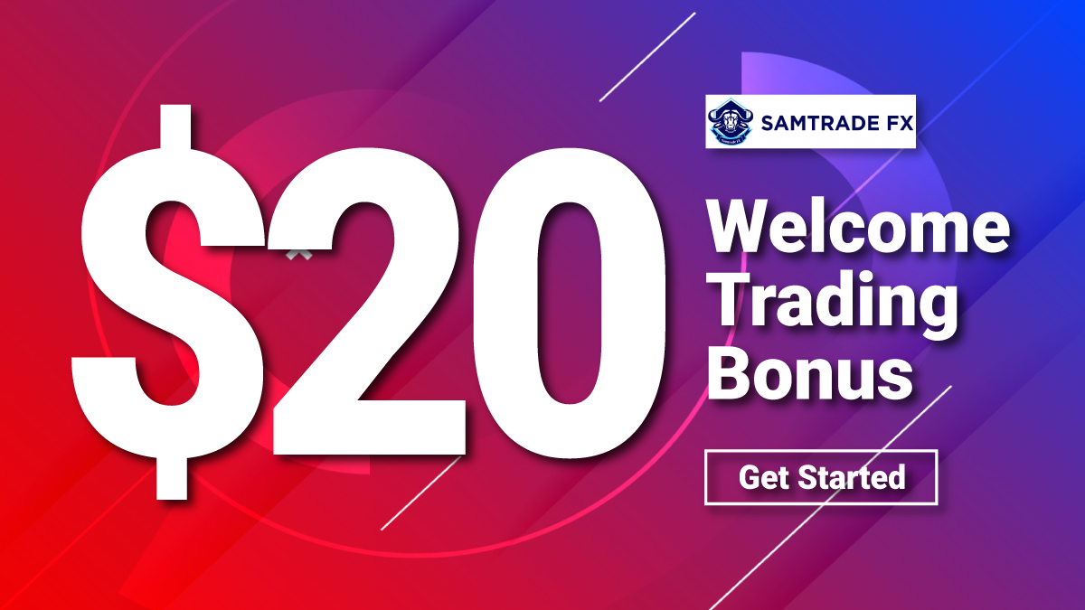 Free $20 Welcome Trading Reward - Samtrade FX