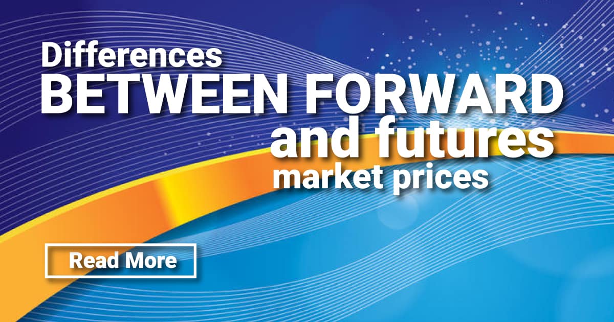 Differences between forward and futures market prices