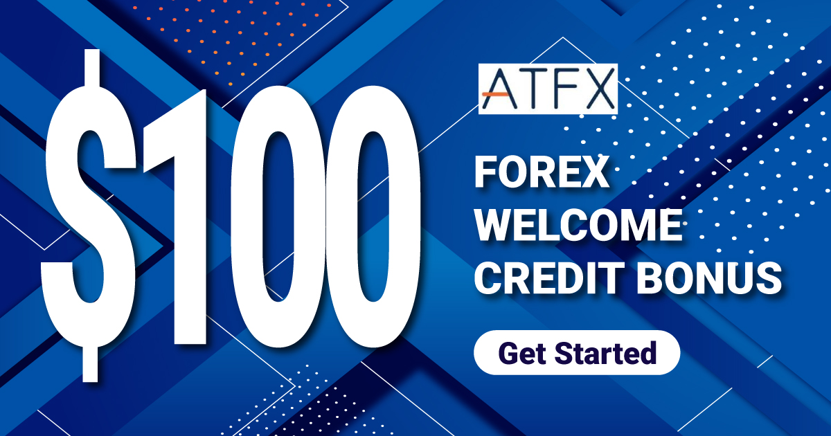 $100 Forex Free Welcome Credit Bonus from ATFX