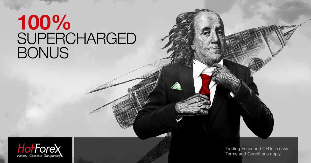 HotForex 100% Super Charged Bonus Grab Now