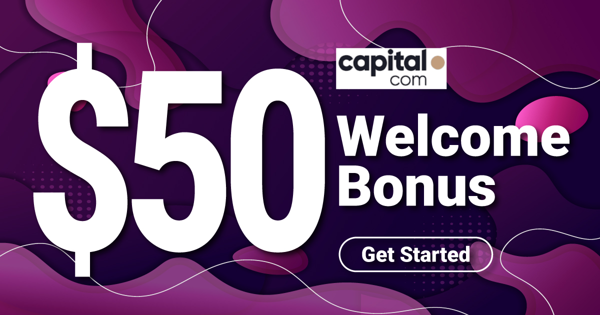 Gain $50 welcome bonus on Capital.com
