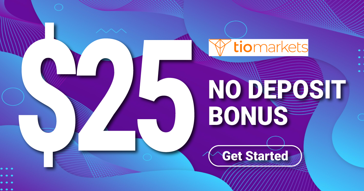 Claim $25 No Deposit Bonus from TIO Markets