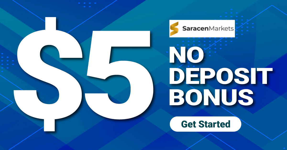 Get $5 No Deposit Bonus on SaracenMarkets
