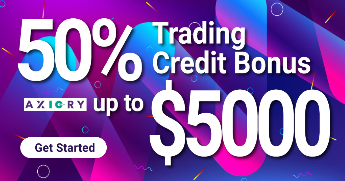 Get Axiory 50% Deposit Bonus up to $5000