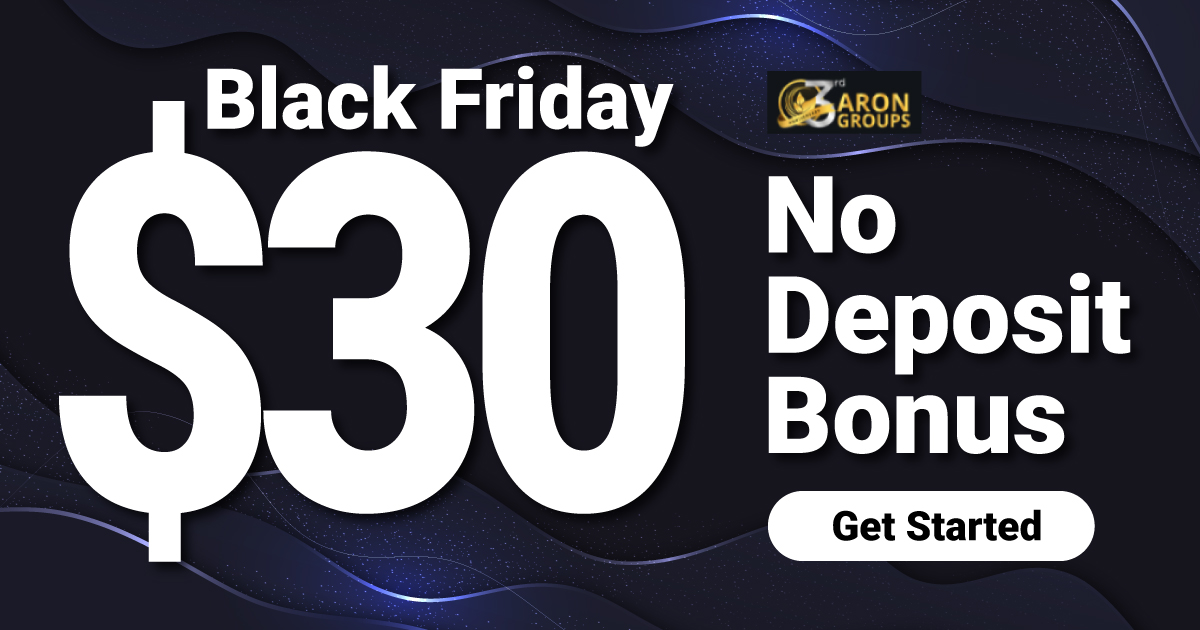 $30 Black Friday Aron Groups Forex Bonus