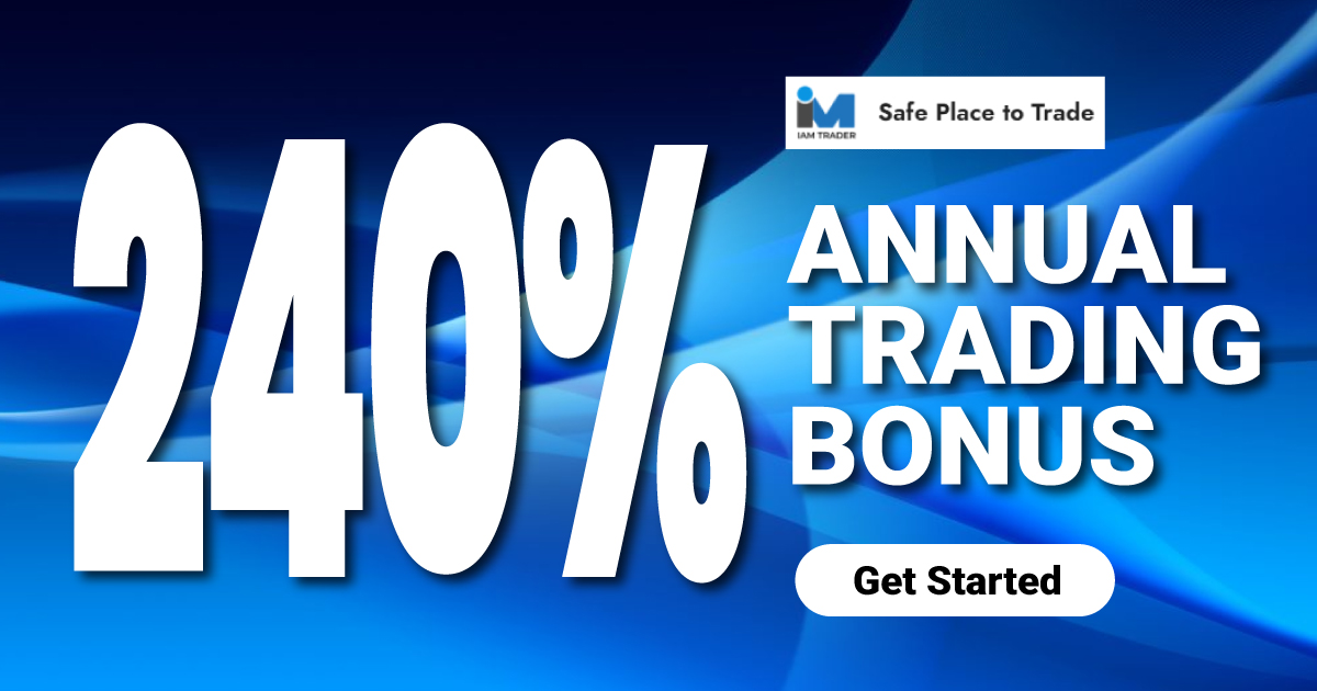 Earn up to 240% Annual Bonus from Iam-Trader