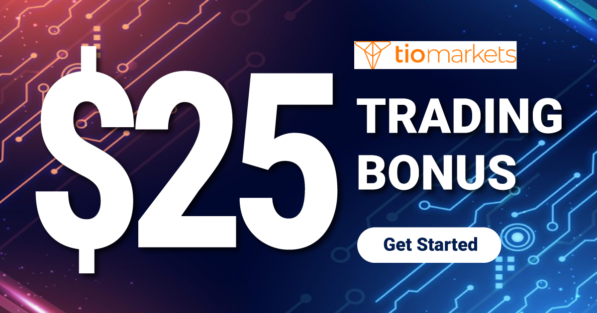 Get $25 USD trading bonus of TIOMarkets
