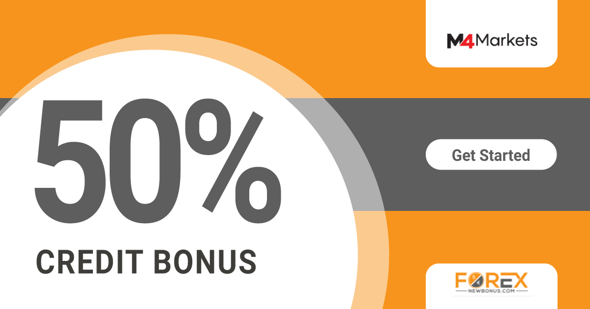 M4markets 50% Credit Bonus, Earn up to $5000