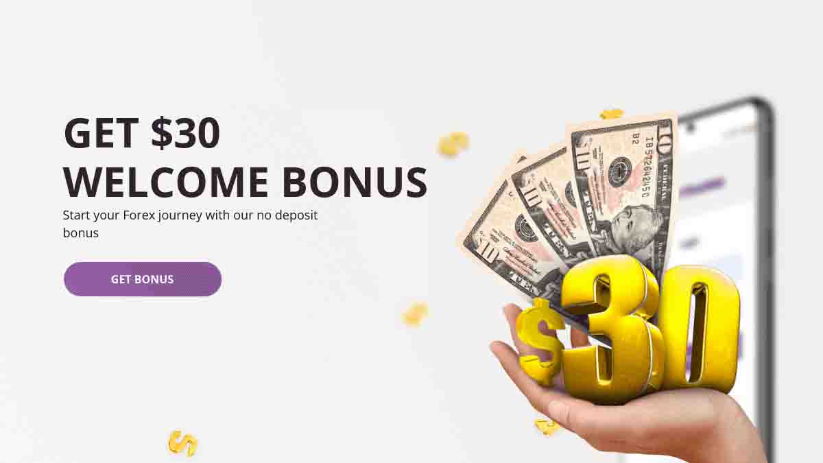 Mitrading $30 Forex welcome No Deposit Bonus