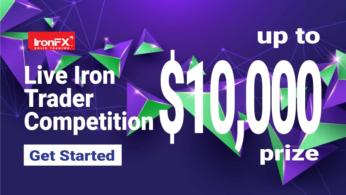 $10000 Cash Prize IronFX Live Iron Trader Competition