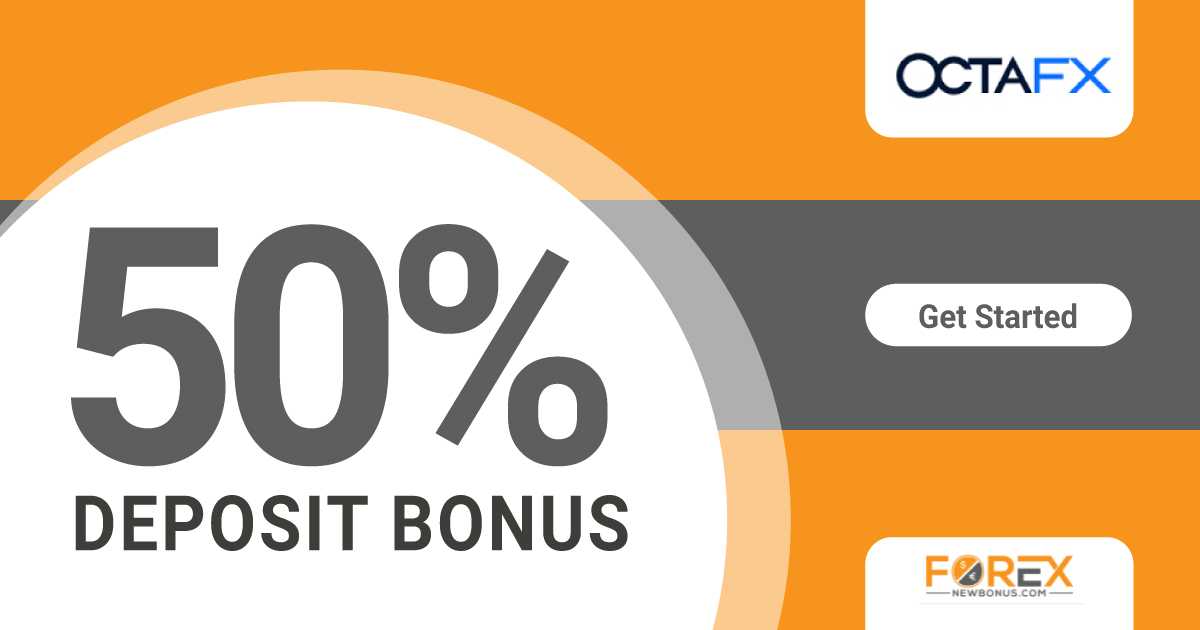 50% Forex Deposit Bonus from OctaFX