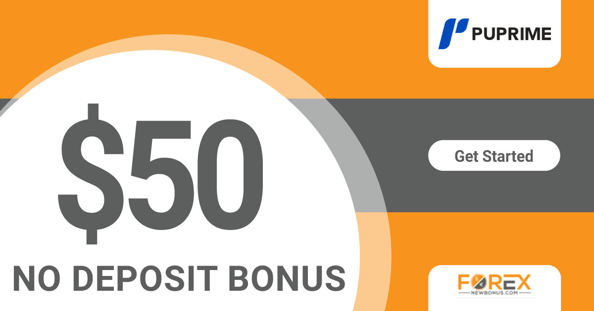 $50 No Deposit Bonus through Puprime