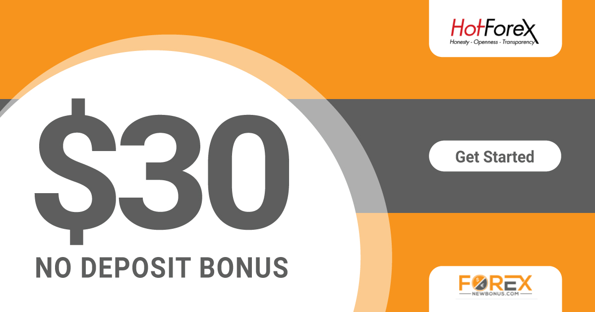 HotForex No Deposit Bonus of 30 USD