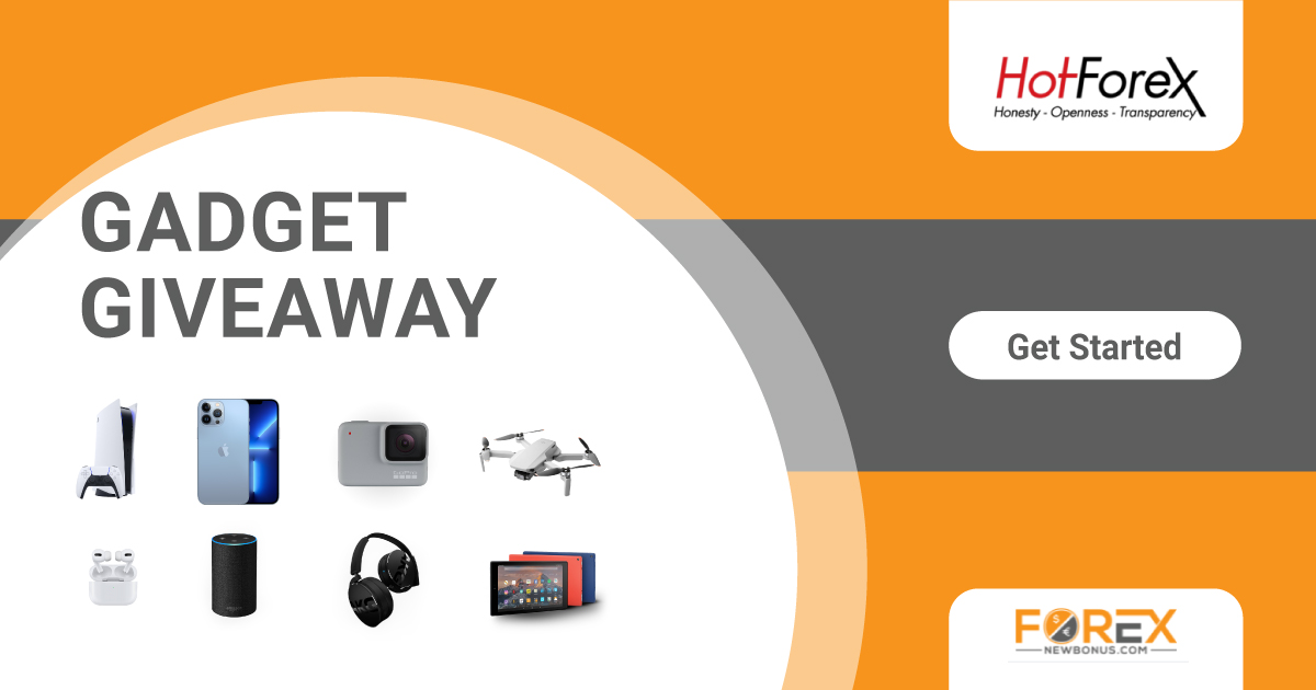 Gadget Giveaway from HotForex Broker