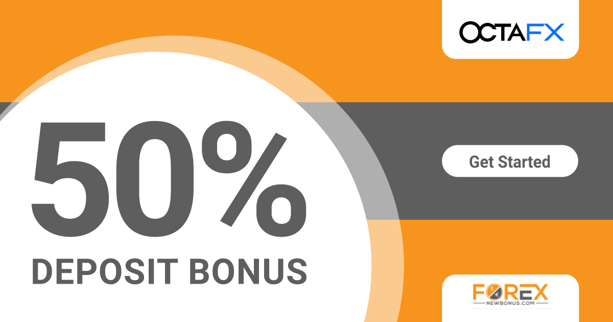 Forex 50% Deposit Bonus through OctaFX