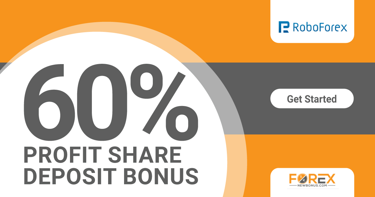 Roboforex Forex 60% Profit Sharing Deposit Bonus