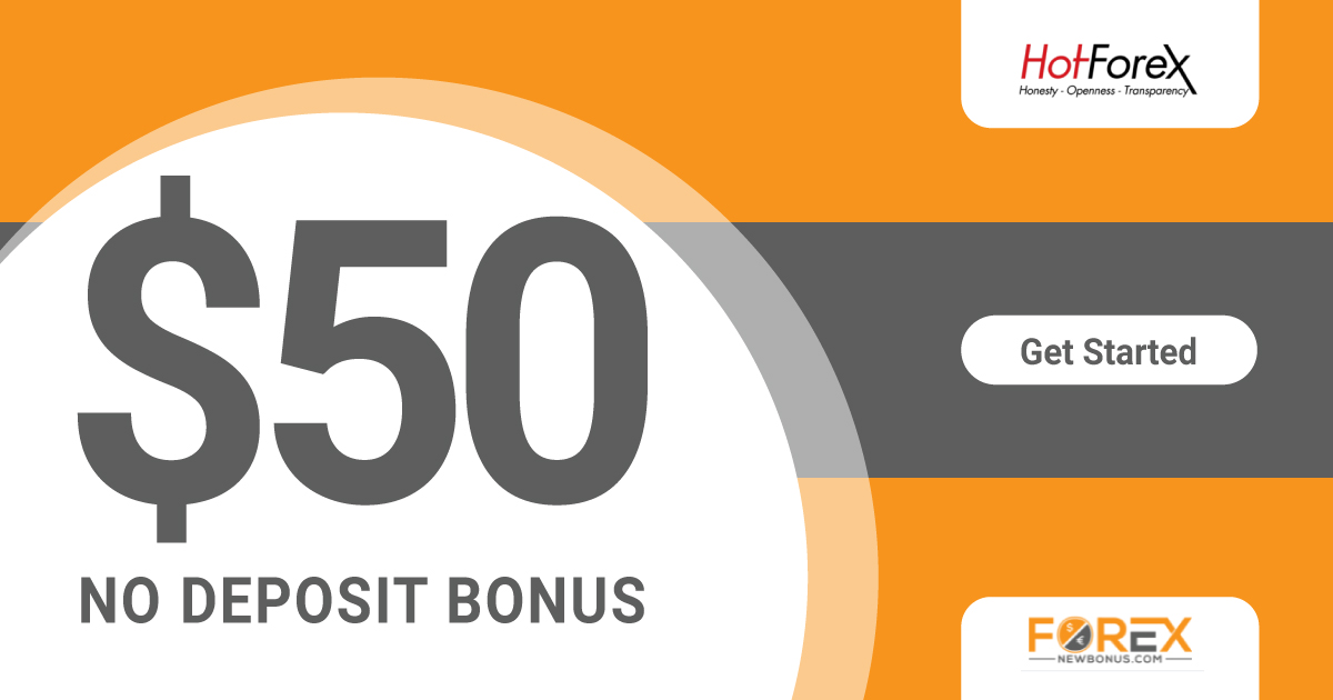 HotForex offers a $50 Forex No Deposit Bonus