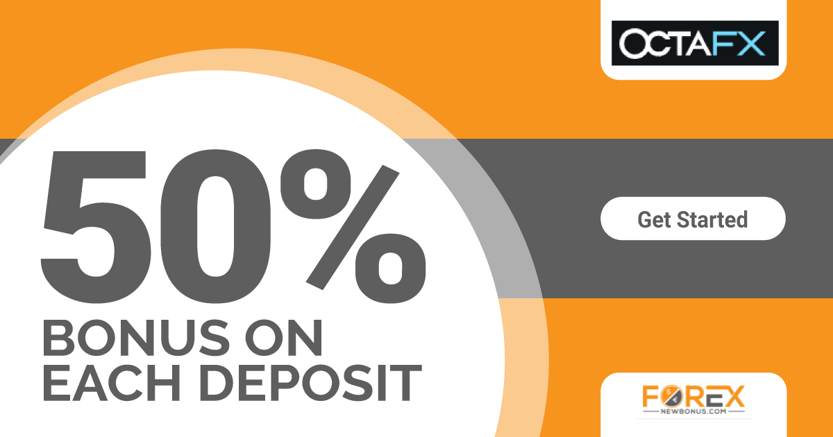 Forex 50% Bonus on your each deposit through OctaFX