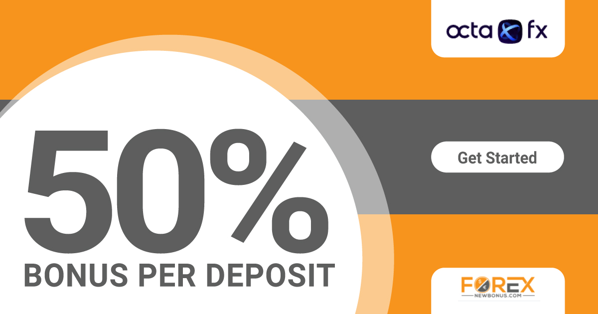 Forex 50% Bonus per deposit traders made in OctaFX