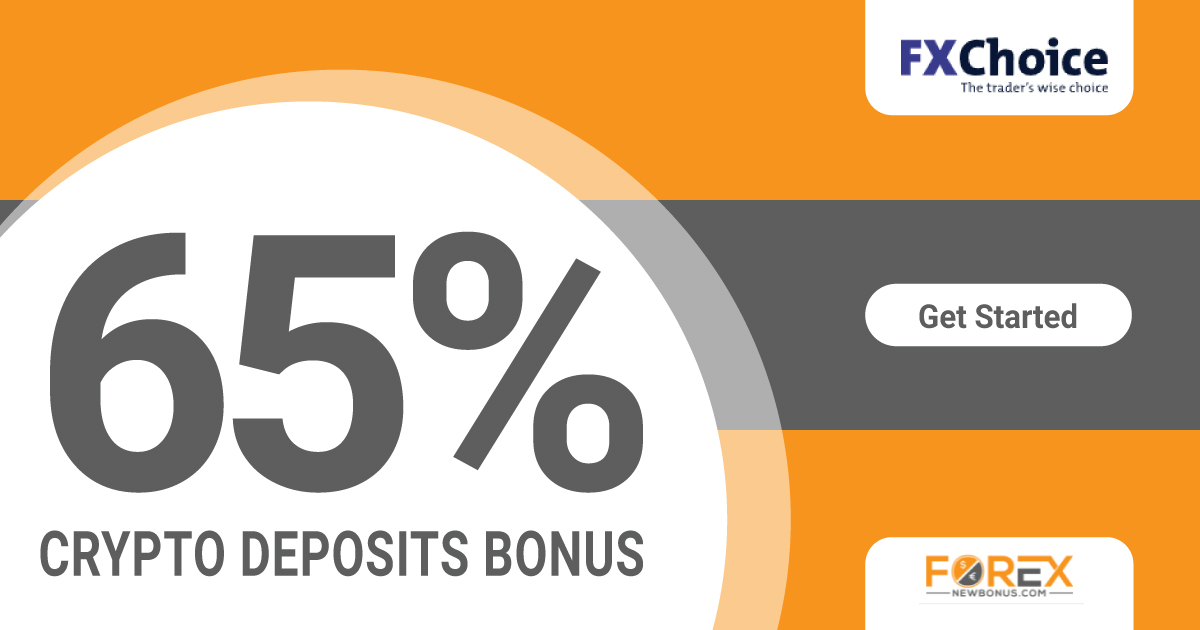 Forex bonus of 65% Crypto Deposit by FXChoice