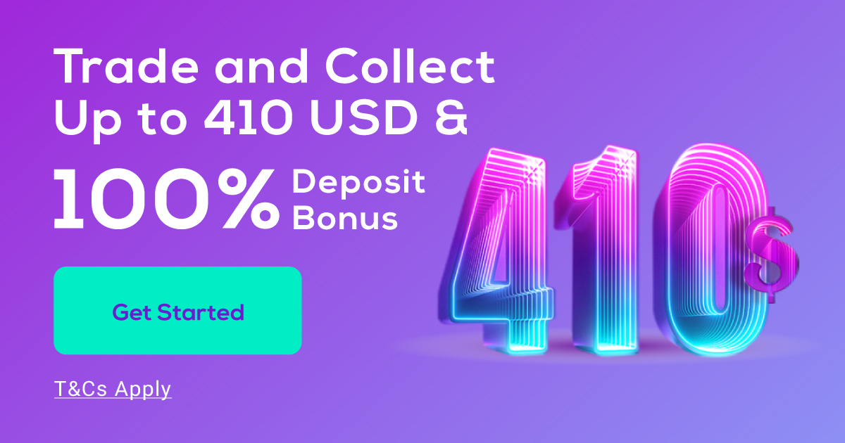 Axiory broker Trade & Collect Bonus of up to 410 USD