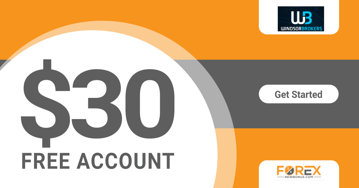 $30 Forex Free No Deposit Bonus Account by WB