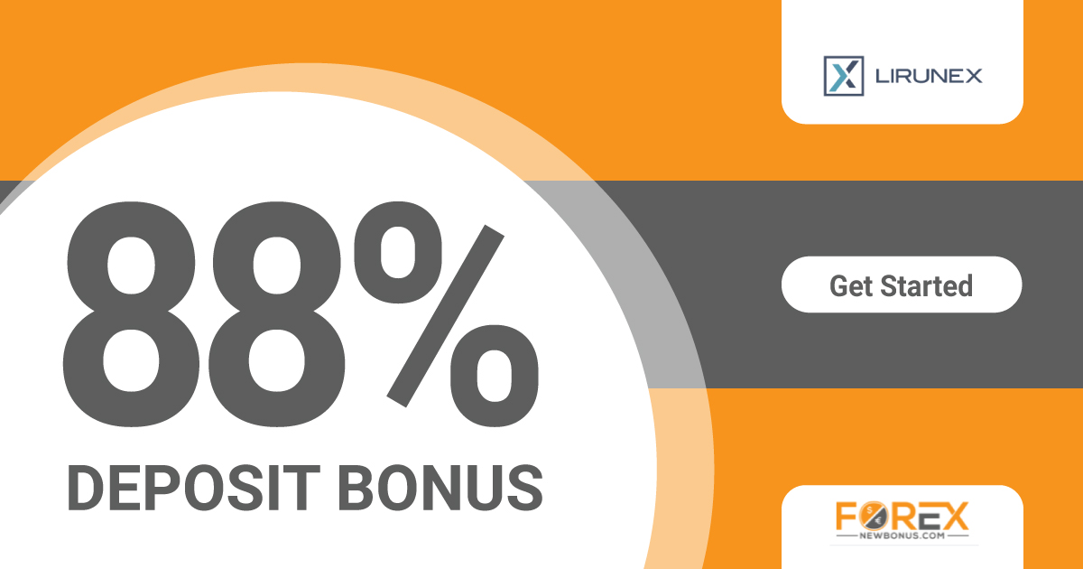 88% Forex Deposit Bonus From Lirunex