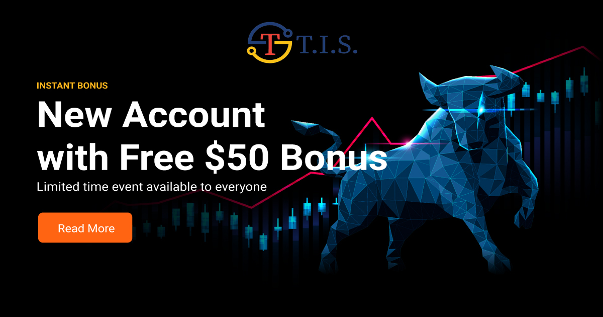 Receive $50 TIS Forex Free No Deposit Bonus