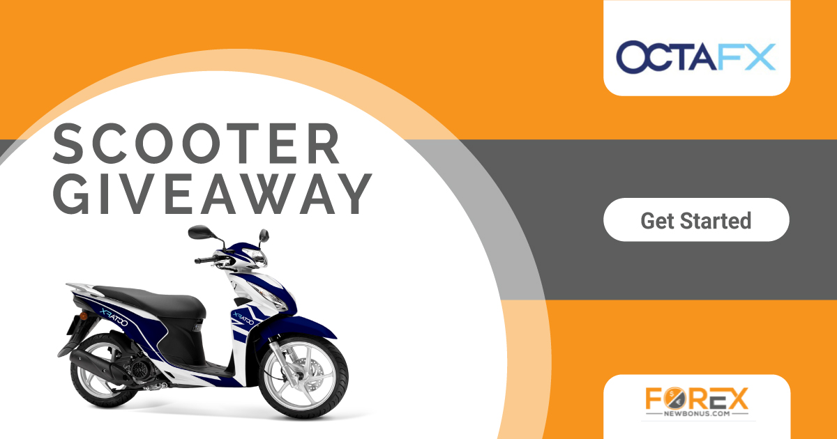 OctaFX Broker Scooter Trading Giveaway