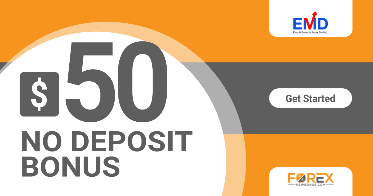 $50 Forex No Deposit Bonus from EMD Broker