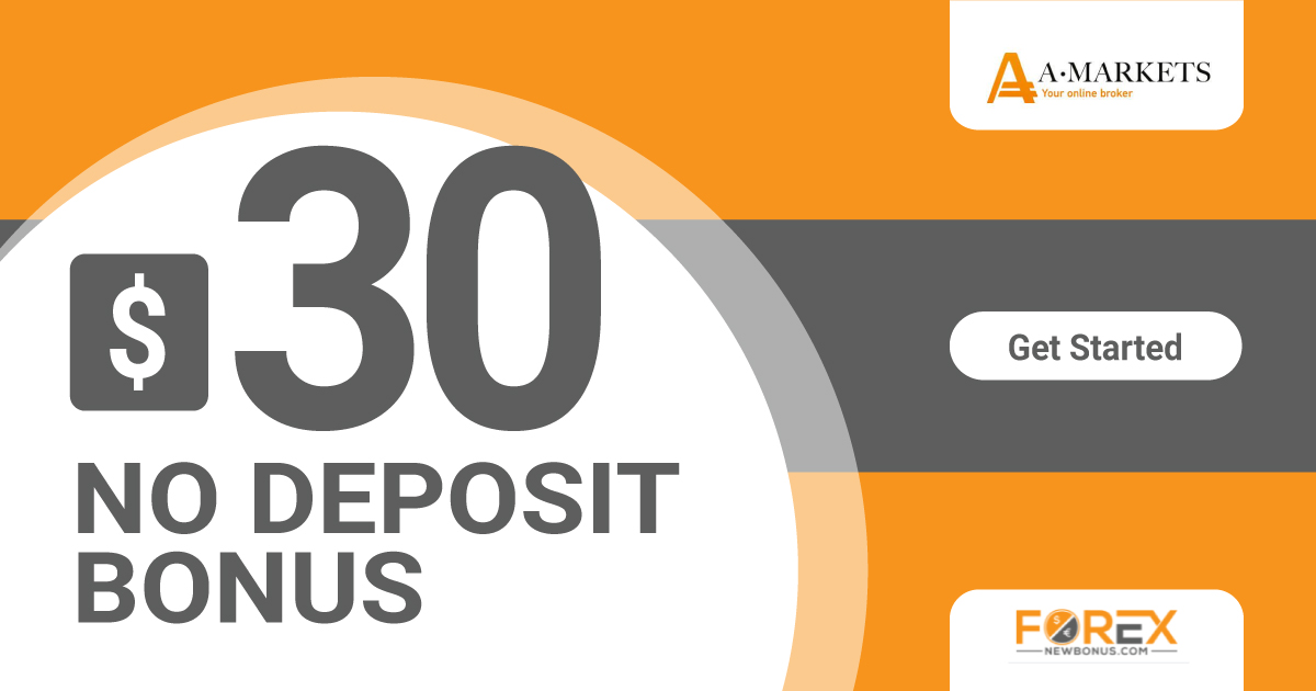 Amarkets 30 USD No Deposit Forex Bonus