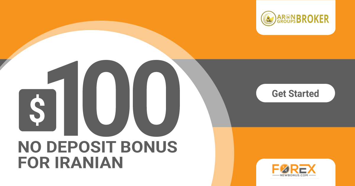 Aron Groups $100 No Deposit Bonus in BTC for Iranian Traders
