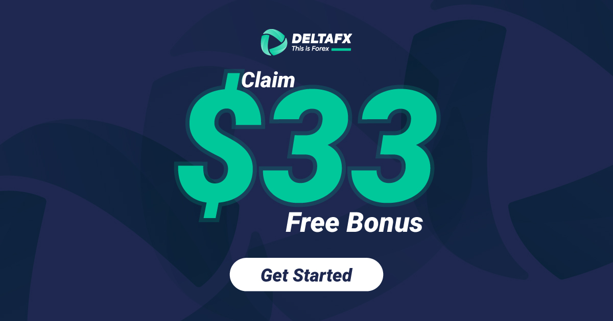 DeltaFX Broker 33 USD No Deposit Bonus Forex