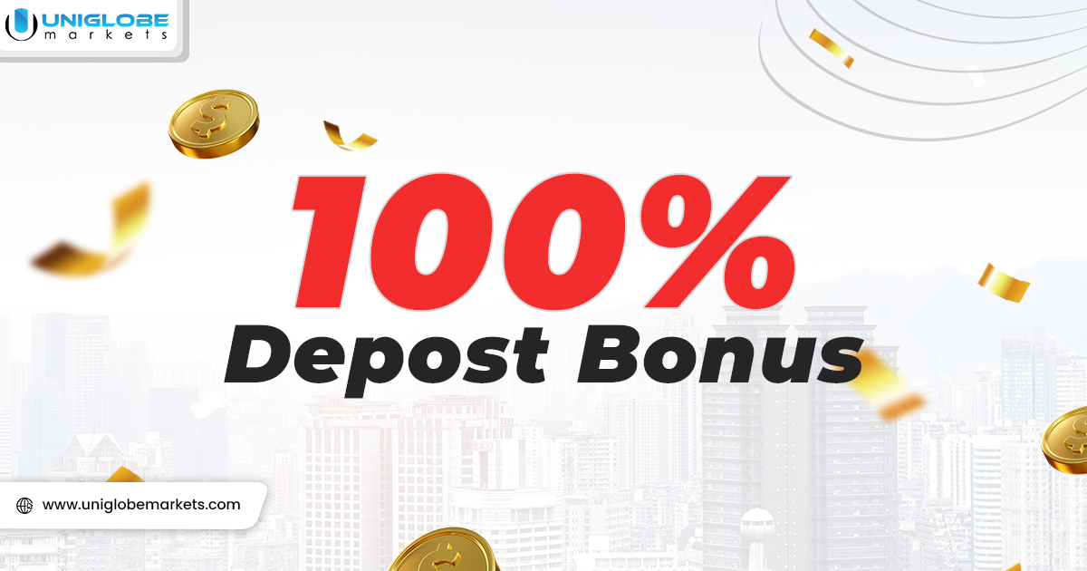 100% Exclusive Trading Bonus from Uniglobe Markets