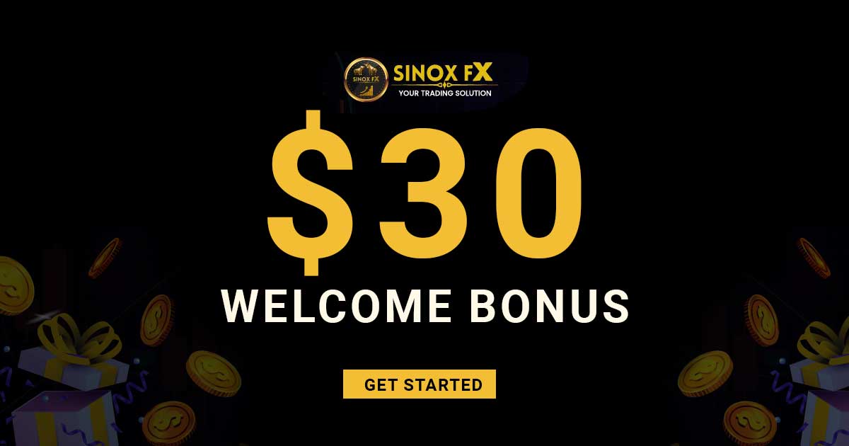 Get a Forex 30 USD No Deposit Bonus at SINOX FX