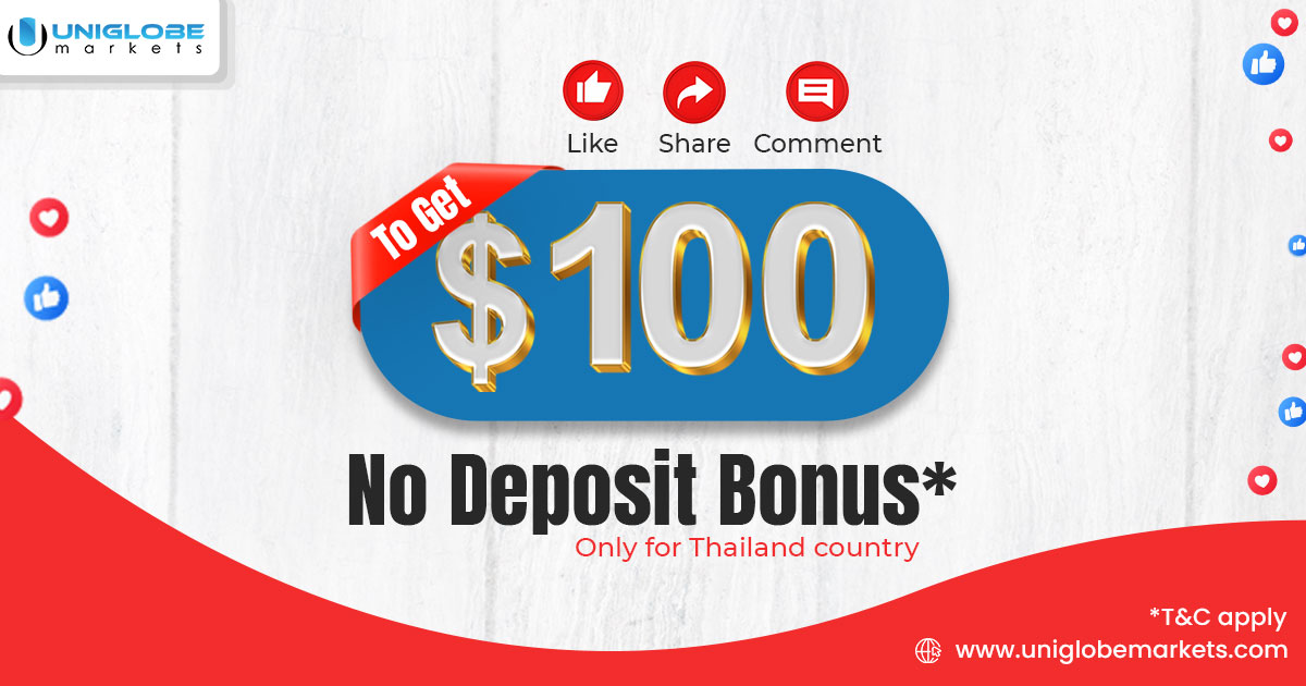 Latest Forex $100 No Deposit Bonus by Uniglobe Markets