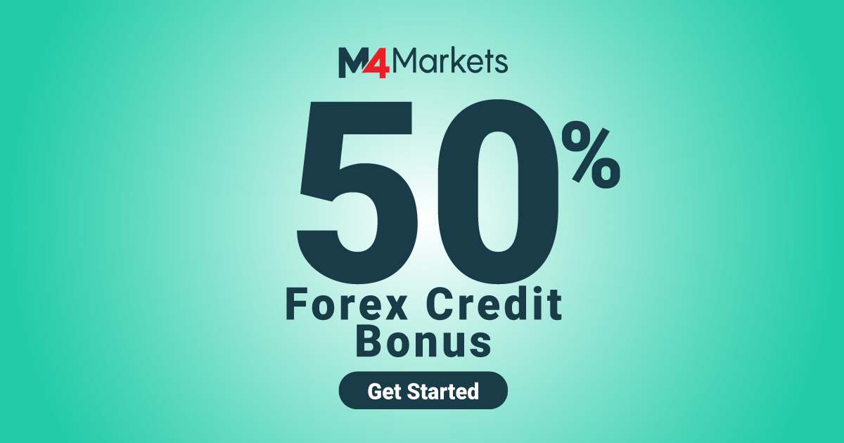 M4Markets 50% New Forex Credit Bonus
