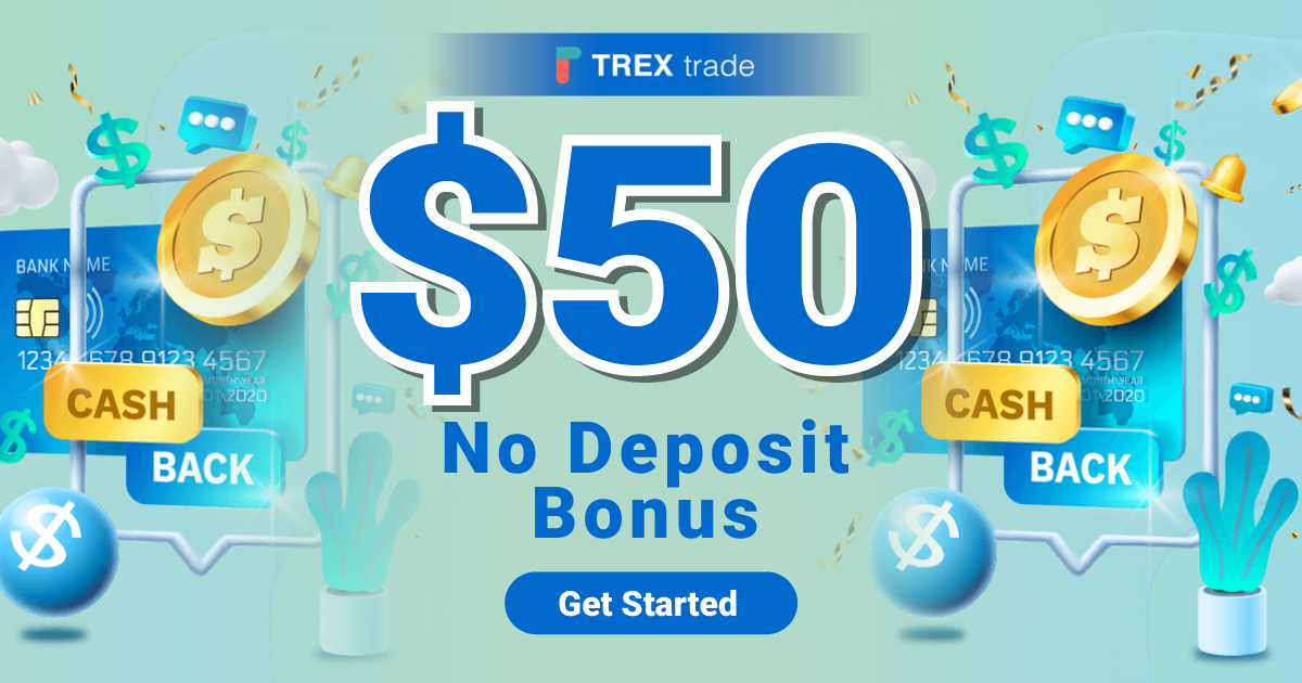 TREXtrade 50 USD No Deposit Bonus Bonus