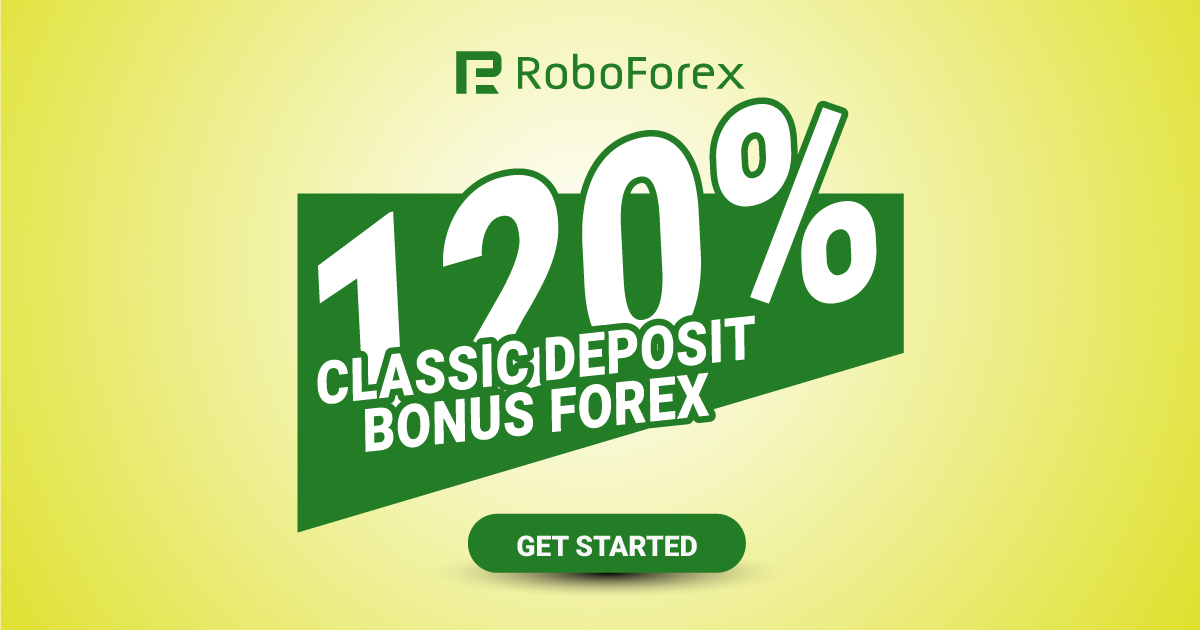 Trading Bonus of 120% on RoboForex New Extraordinary Deposit