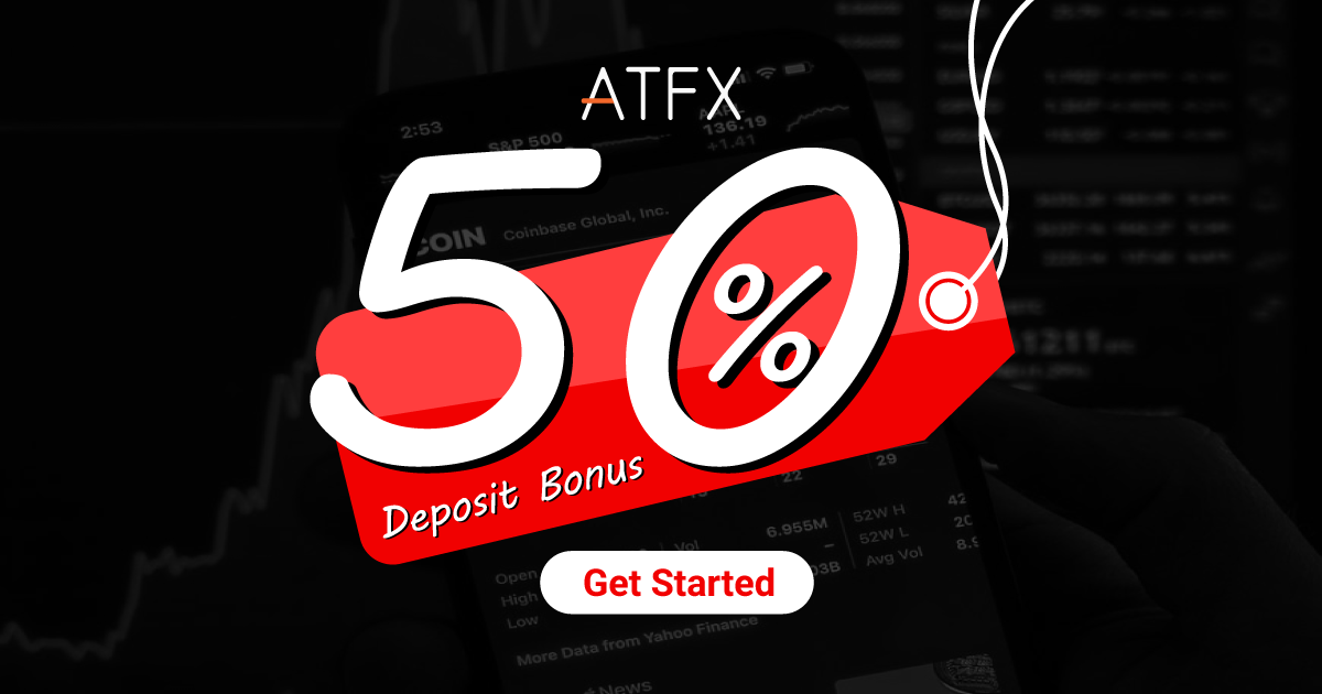 Forex 50% Deposit Bonus offered by ATFX