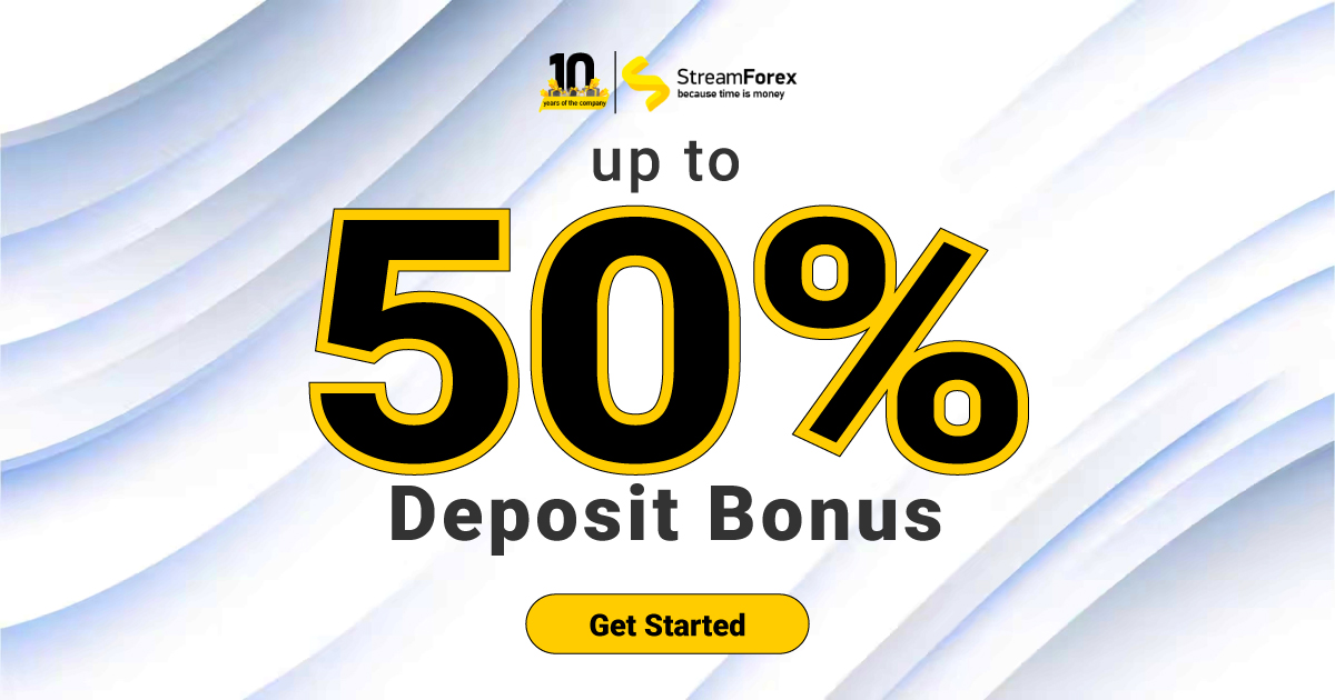 Receive up to 50% deposit bonus - SteamForex