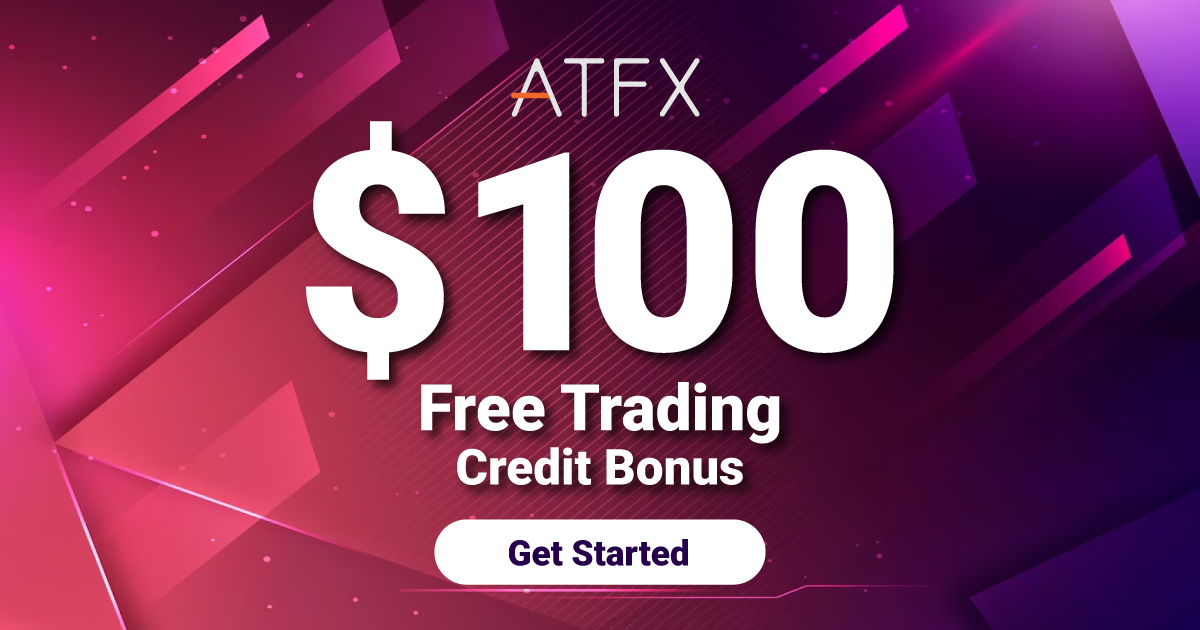 Get Forex $100 Free Trading Bonus by ATFX