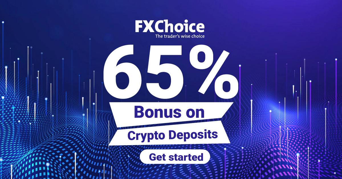 Get a 65% Bonus on Forex Crypto Deposits - FXChoice