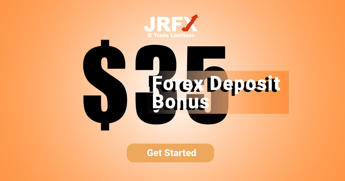 Get a Forex $35 Bonus and Free Entry for Trading at JRFX