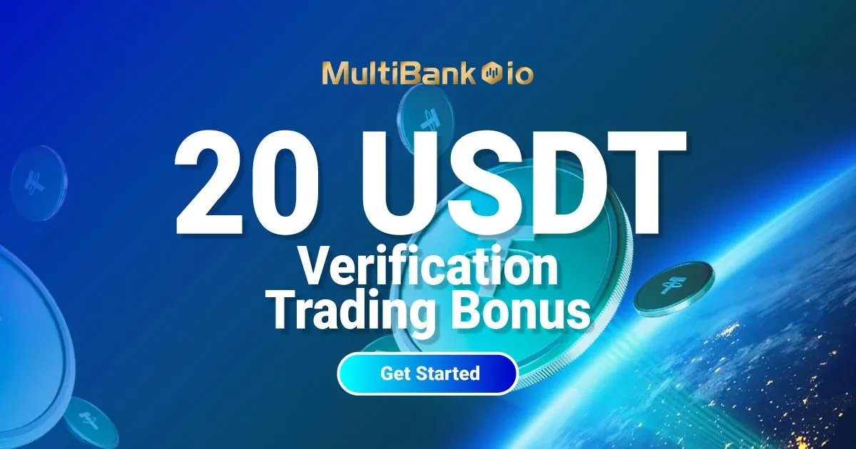 Multibank Crypto No Deposit Bonus of 20 USDT for Forex